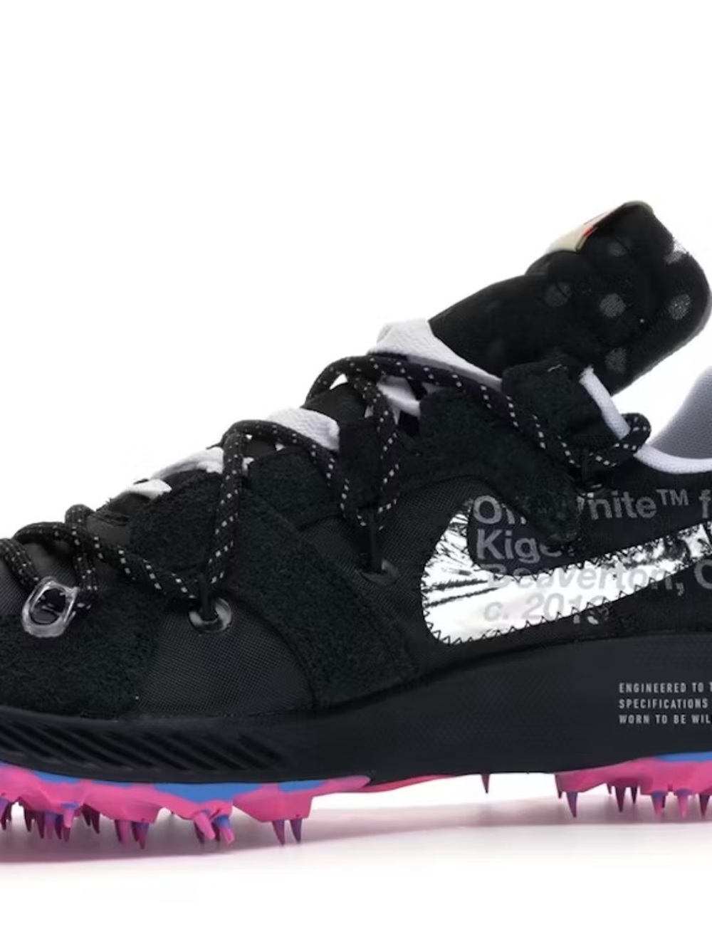 Off-White Nike Air Zoom Terra Kiger women’s Trail Runners Size 10.5 - Picture 3 of 11